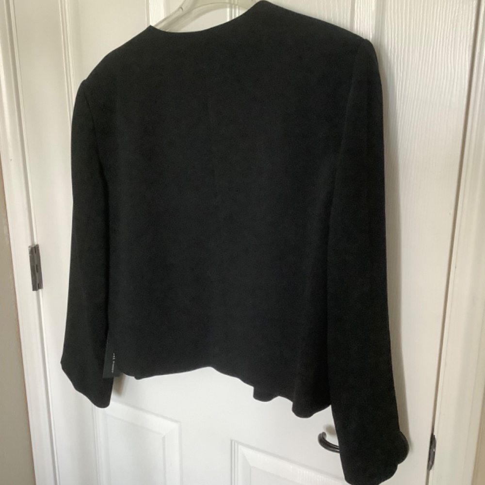 Black Blazer Chicos Open Black Label By Chico’s - image 4